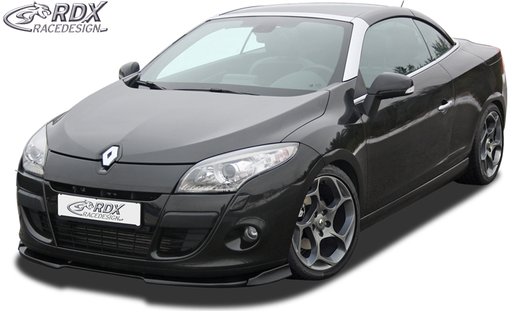 Передний сплиттер RDX VARIO-X – Renault Megane 3 купе/кабриолет/CC (–2012)