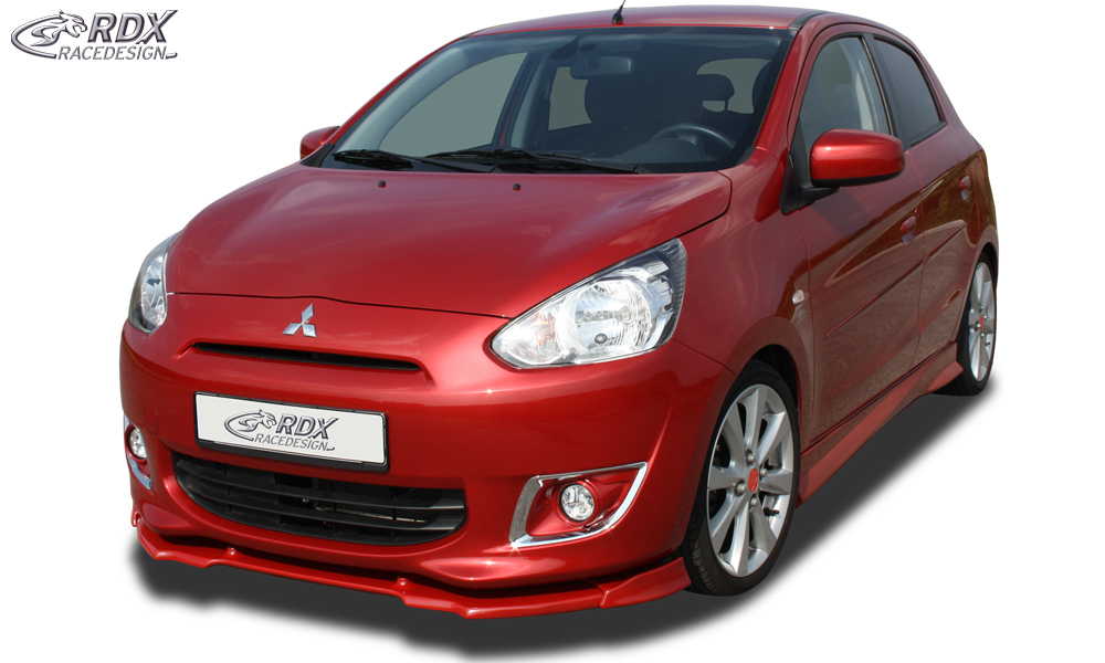 Передний сплиттер RDX VARIO-X – Mitsubishi Space Star и Mirage (2013–2016)