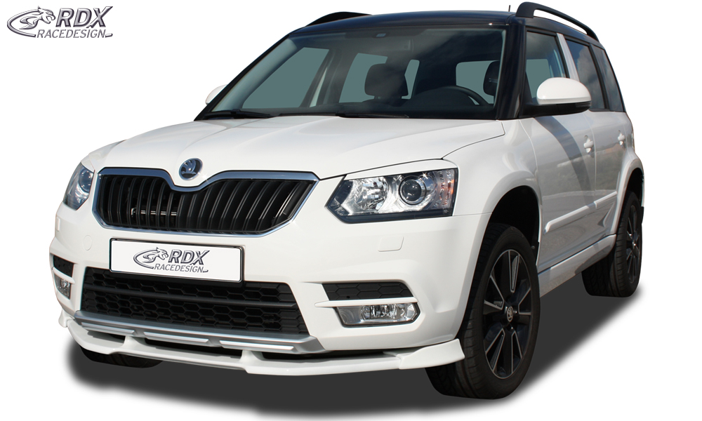 RDX VARIO-X front splitter – Škoda Yeti 2014–