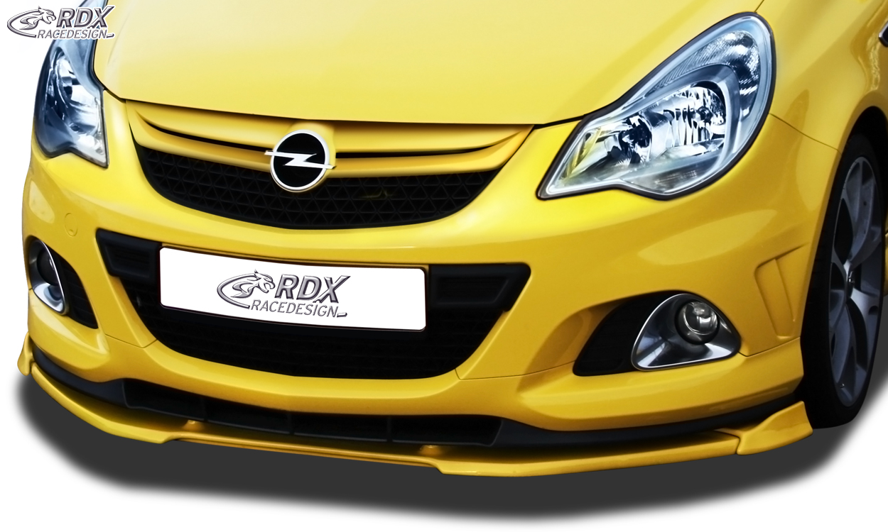 Передний сплиттер RDX VARIO-X – Opel Corsa D рестайлинг OPC 2010– Nuerburgring Edition