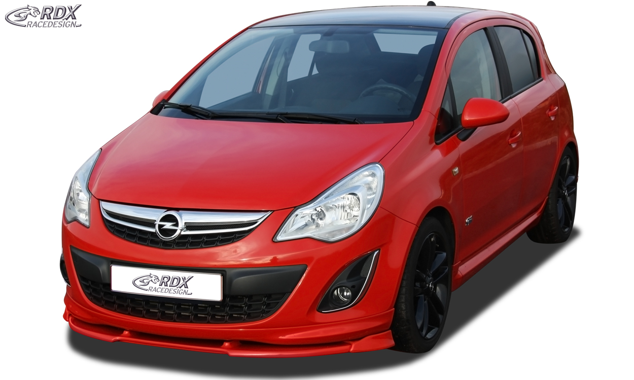 RDX VARIO-X front splitter – Opel Corsa D facelift OPC-Line 2010–