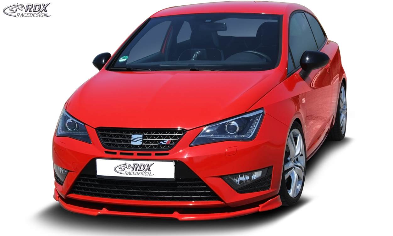 RDX VARIO-X front splitter – Seat Ibiza 6J Cupra 04/2012–