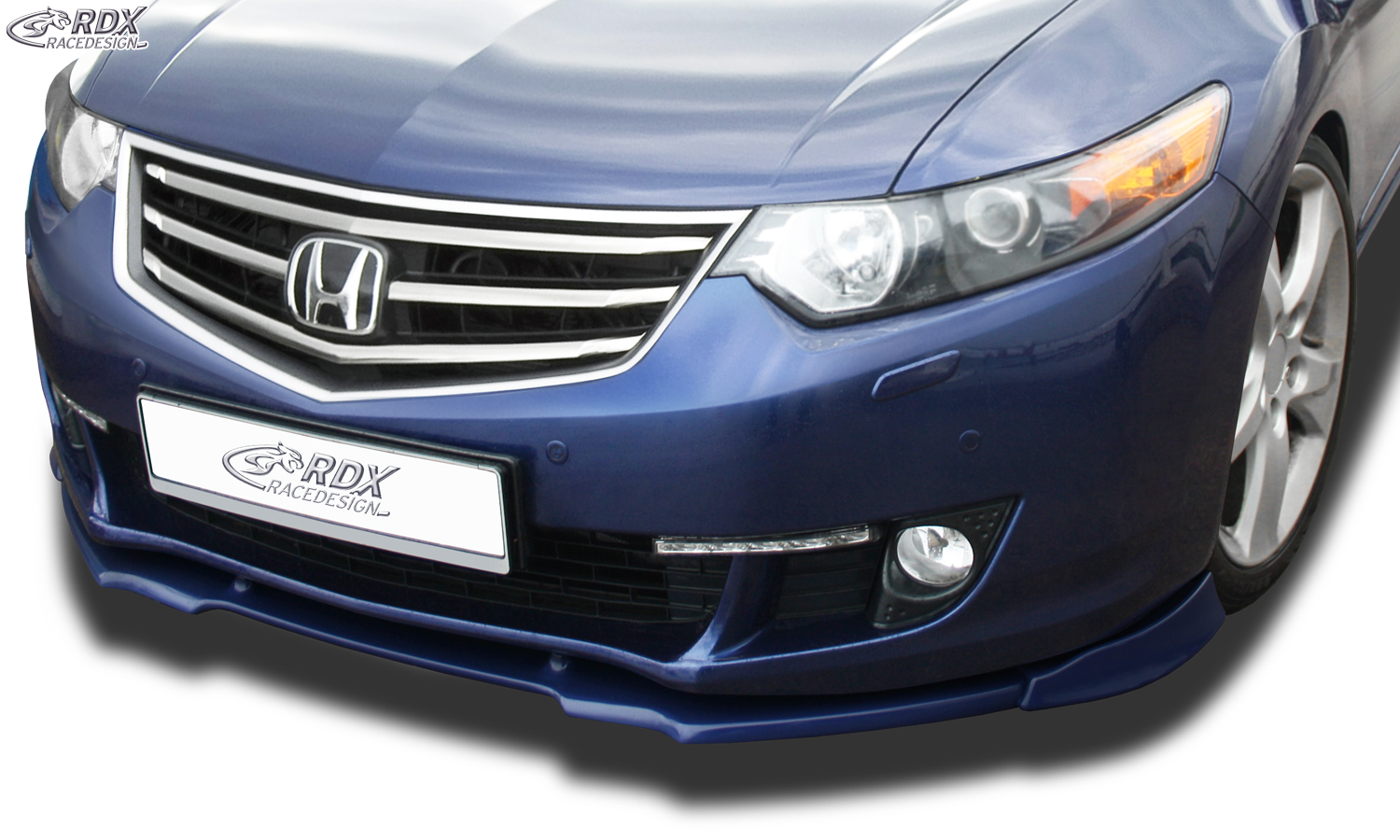 RDX VARIO-X front splitter – Honda Accord 8 CU/CW 2008–2011