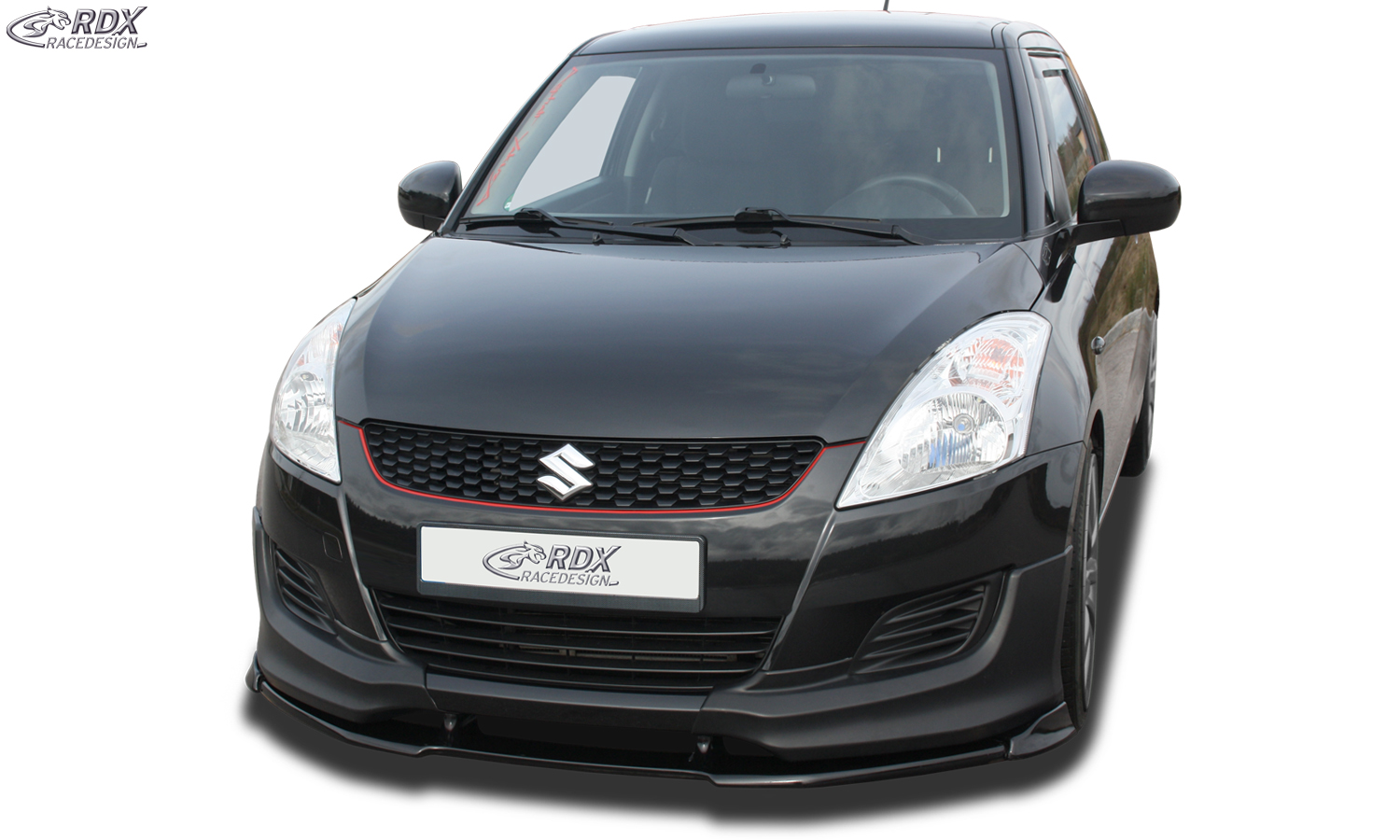 Передний сплиттер RDX VARIO-X – Suzuki Swift FZ/NZ 2010–2013 для автомобилей с JDM/GT Frontflaps