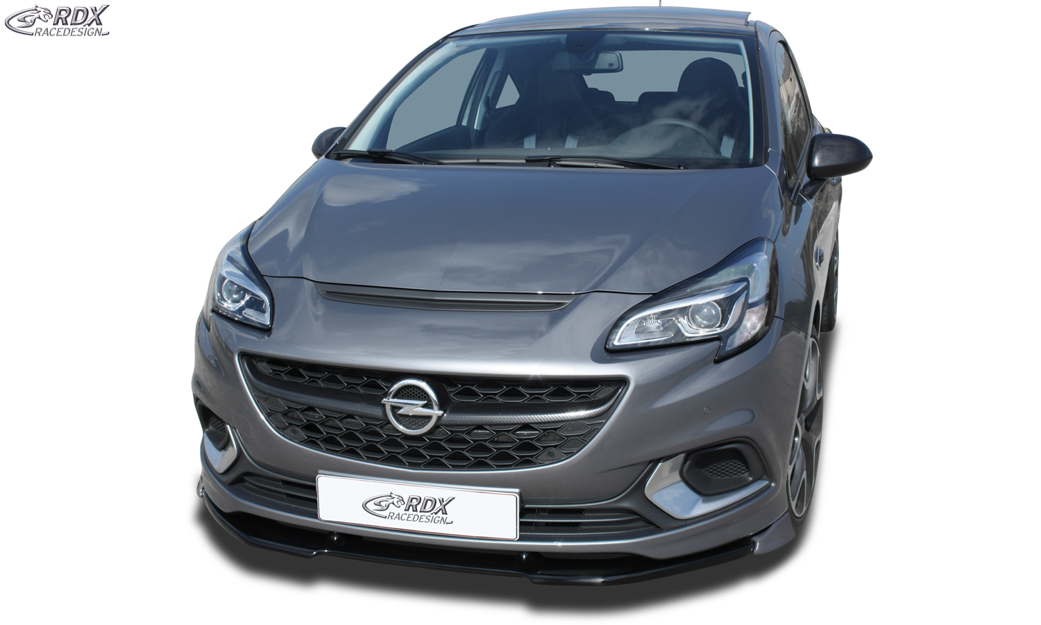 RDX VARIO-X front splitter – Opel Corsa E OPC 2015–