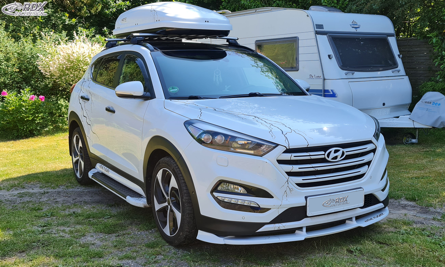 RDX VARIO-X front splitter – Hyundai Tucson (TL, TLE/2015–2020)