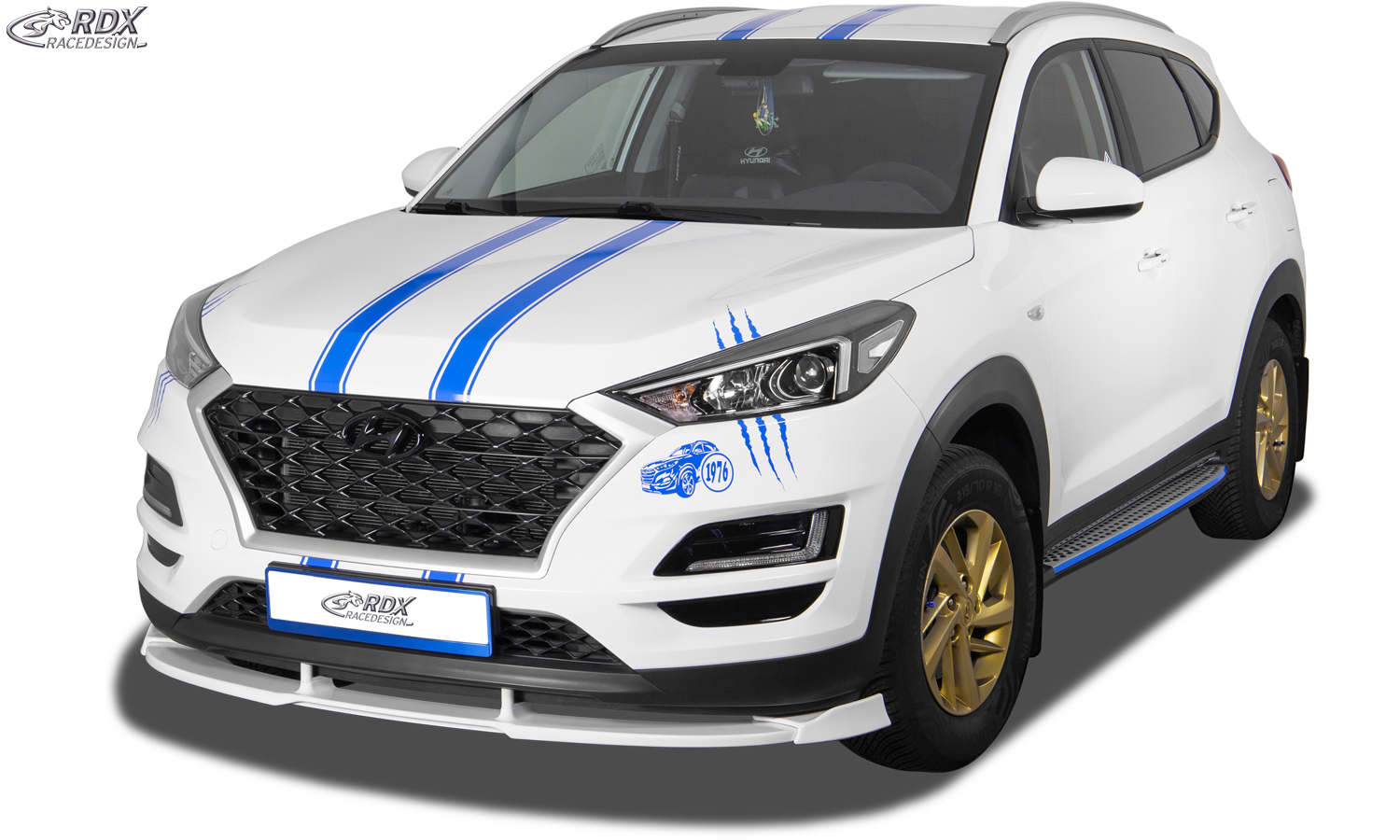 RDX VARIO-X front splitter – Hyundai Tucson (TL, TLE/2015–2020)