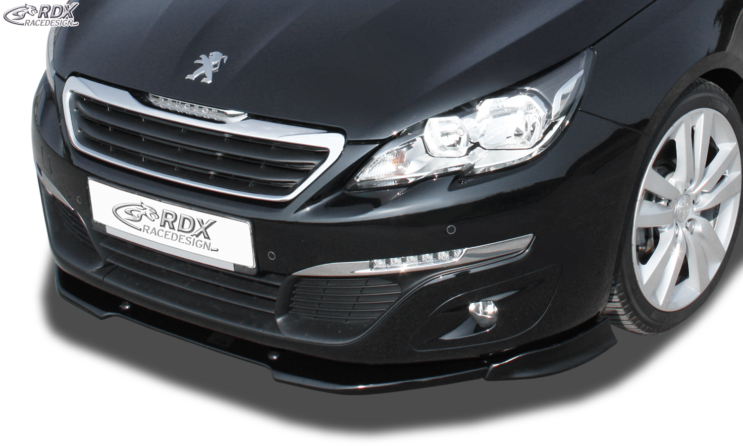 Передний сплиттер RDX VARIO-X – Peugeot 308 (тип L/2013–2017)