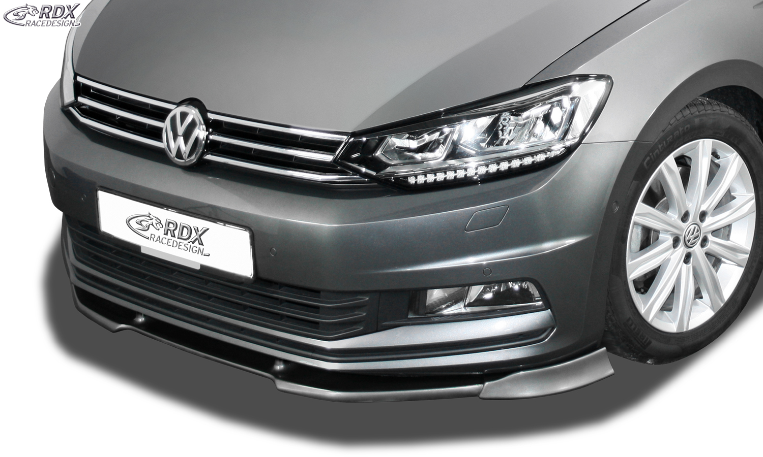 RDX VARIO-X front splitter – Volkswagen Touran 5T 2015–