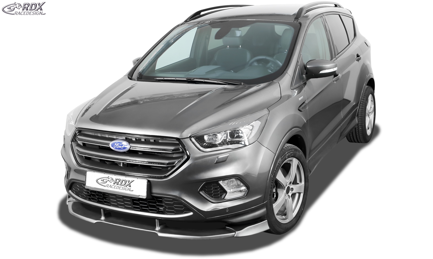 RDX VARIO-X front splitter – Ford Kuga 2 ST-Line/Vignale (DM2/2016–)
