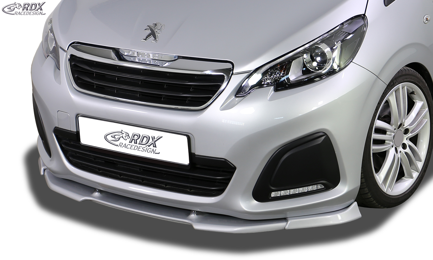 RDX VARIO-X front splitter – Peugeot 108