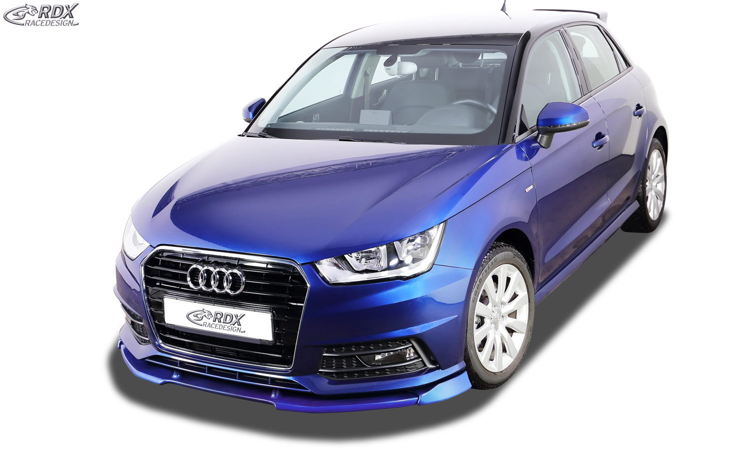 RDX VARIO-X front splitter – Audi A1 8X & A1 8XA Sportback S-Line (01/2015–)