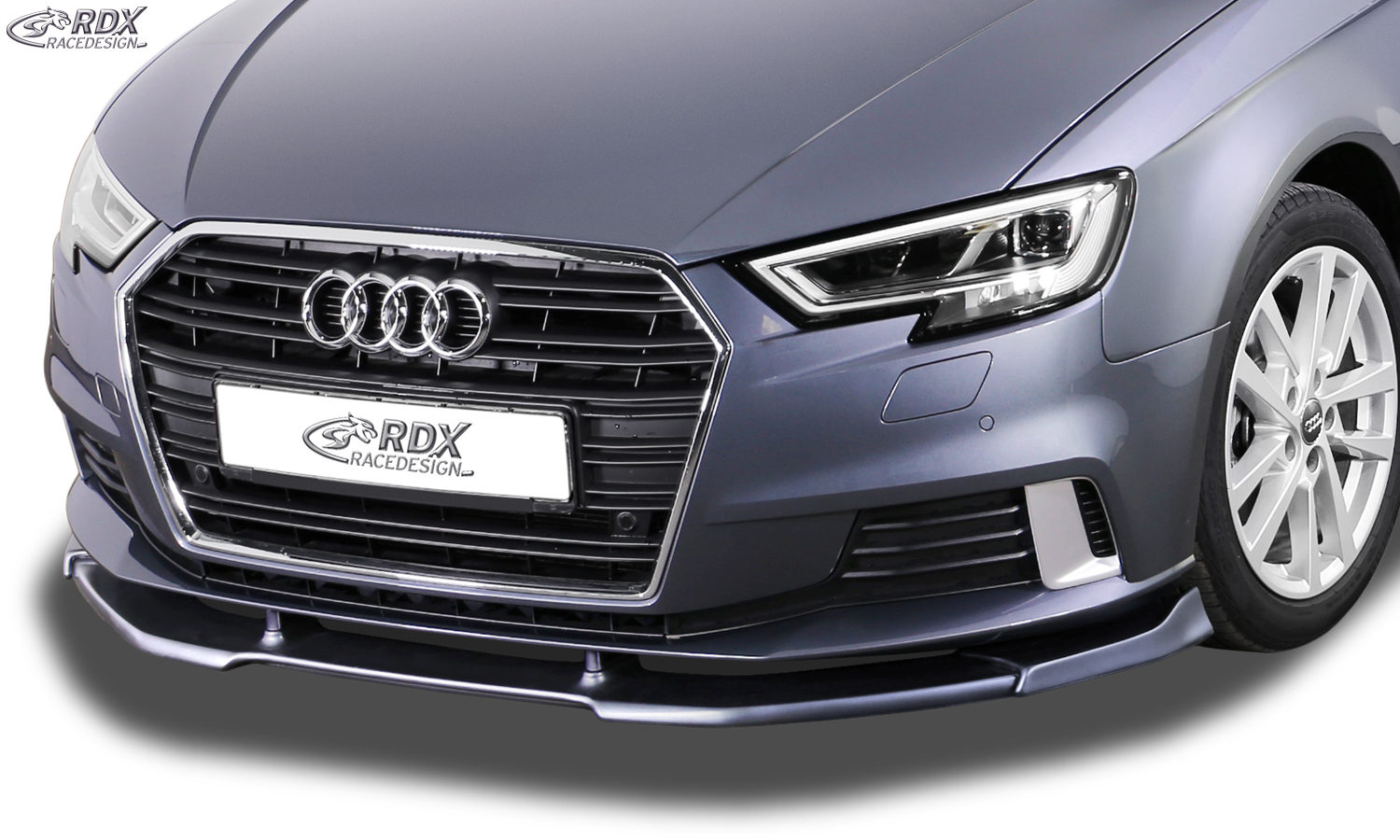 RDX VARIO-X esispoiler – Audi A3 8V, 8VA Sportback, 8VS sedaan (Facelift 2016–)