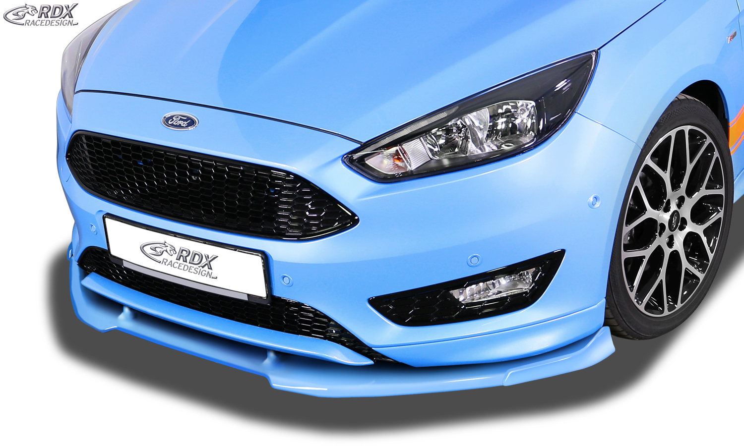RDX VARIO-X front splitter – Ford Focus 3 ST-Line 2015–