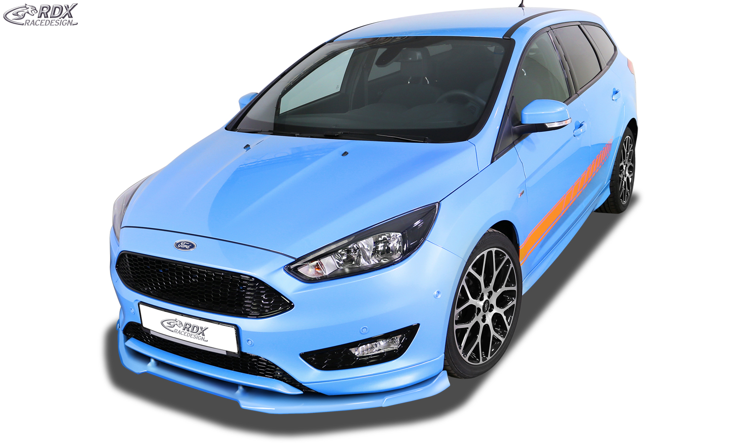 RDX VARIO-X front splitter – Ford Focus 3 ST-Line 2015–