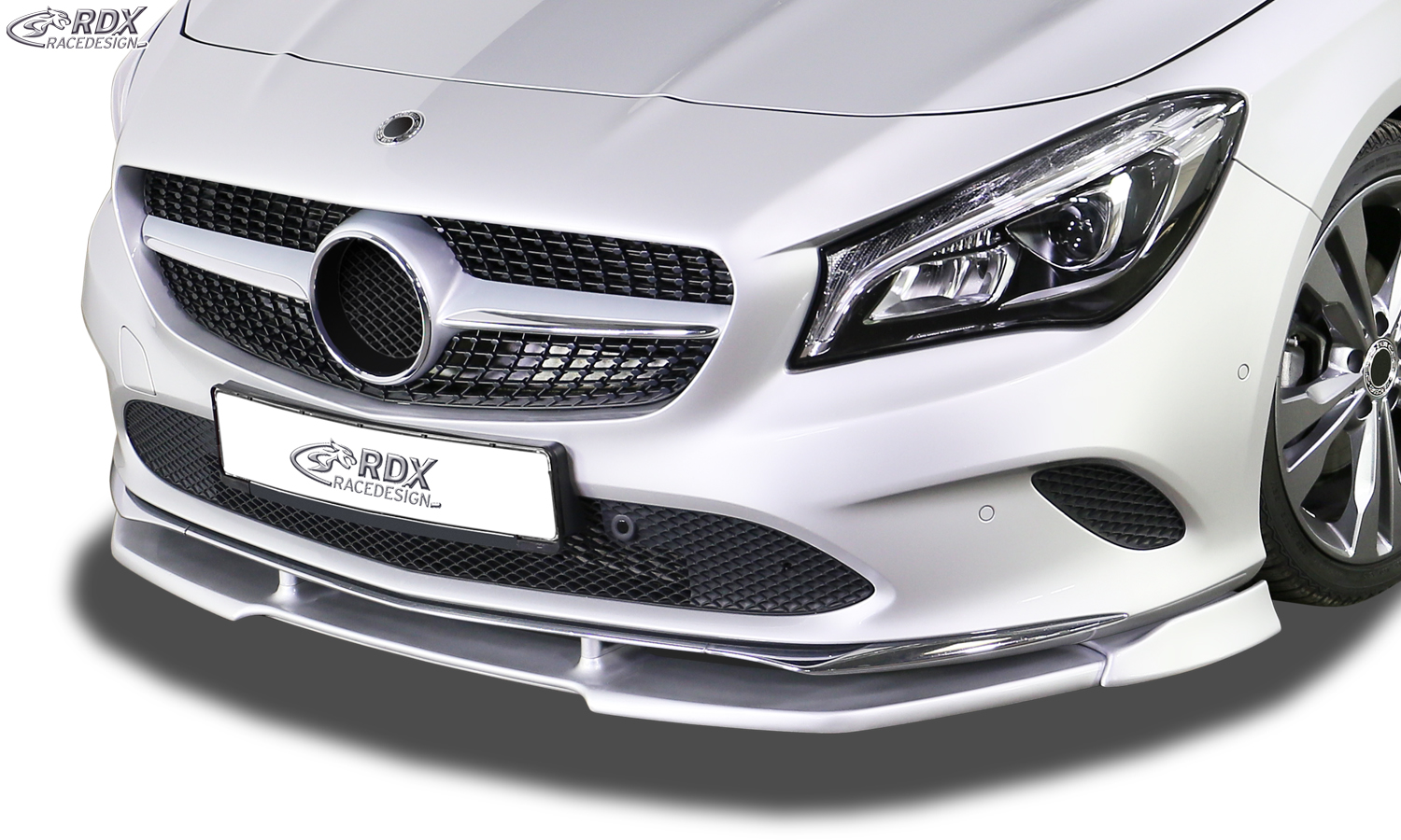 RDX VARIO-X front splitter – Mercedes-Benz CLA C117/W117 2016–
