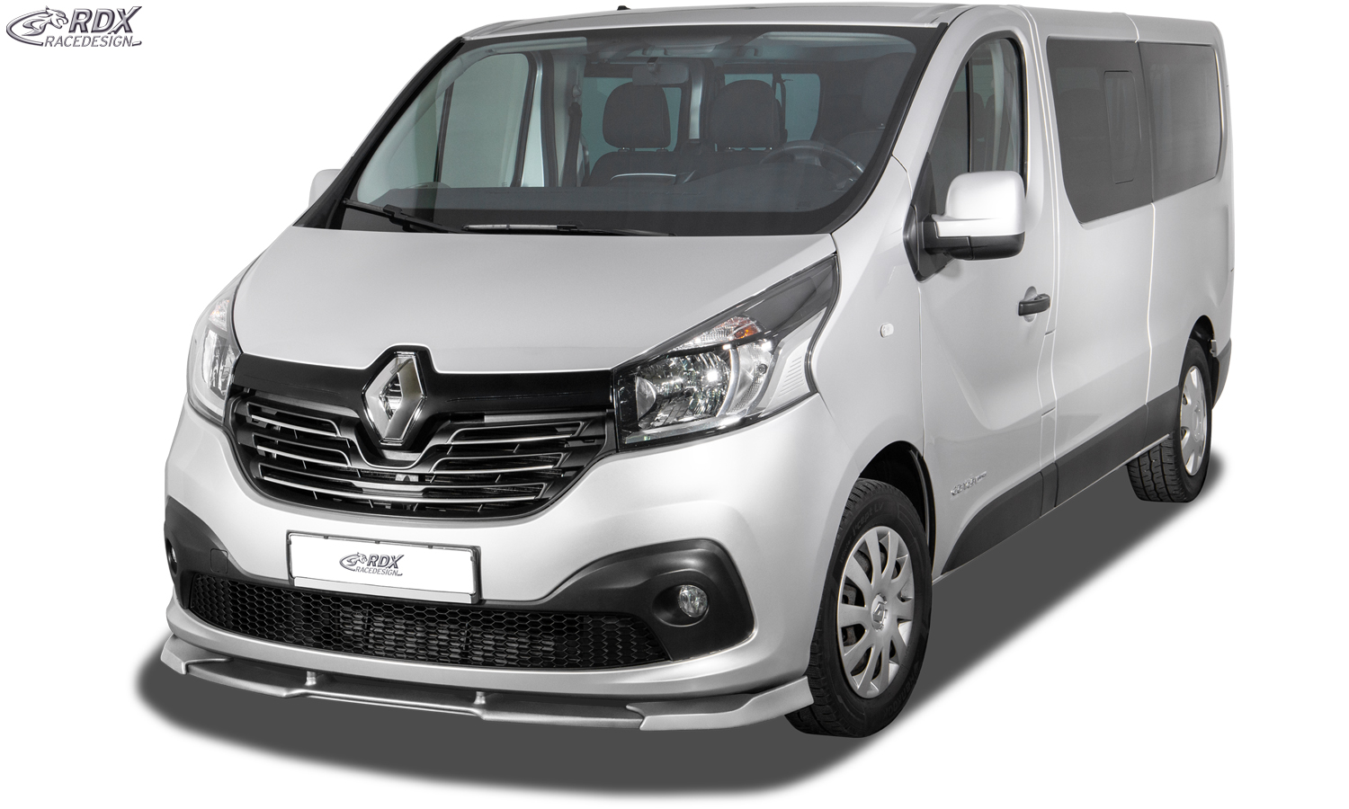 RDX VARIO-X esispoiler – Renault Trafic (2014–2021) ja Nissan NV300 (2016–2021) ja Opel Vivaro B (2014–2019) ja Fiat Talento (2016–2021)
