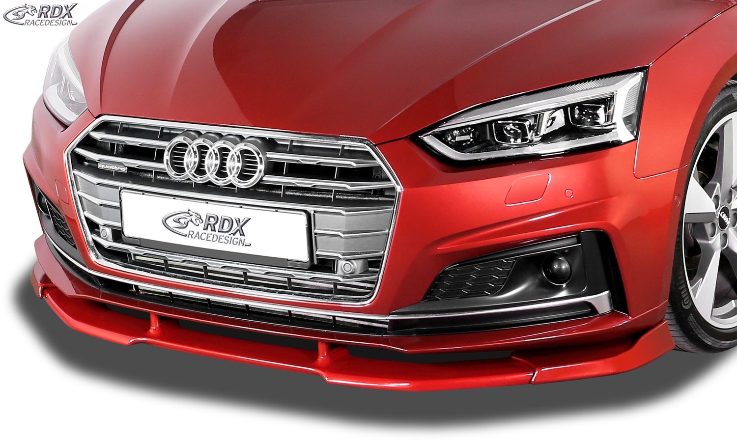 Передний сплиттер RDX VARIO-X – Audi A5 S-Line/S5 (F5, –2020) (купе + кабриолет + Sportback)