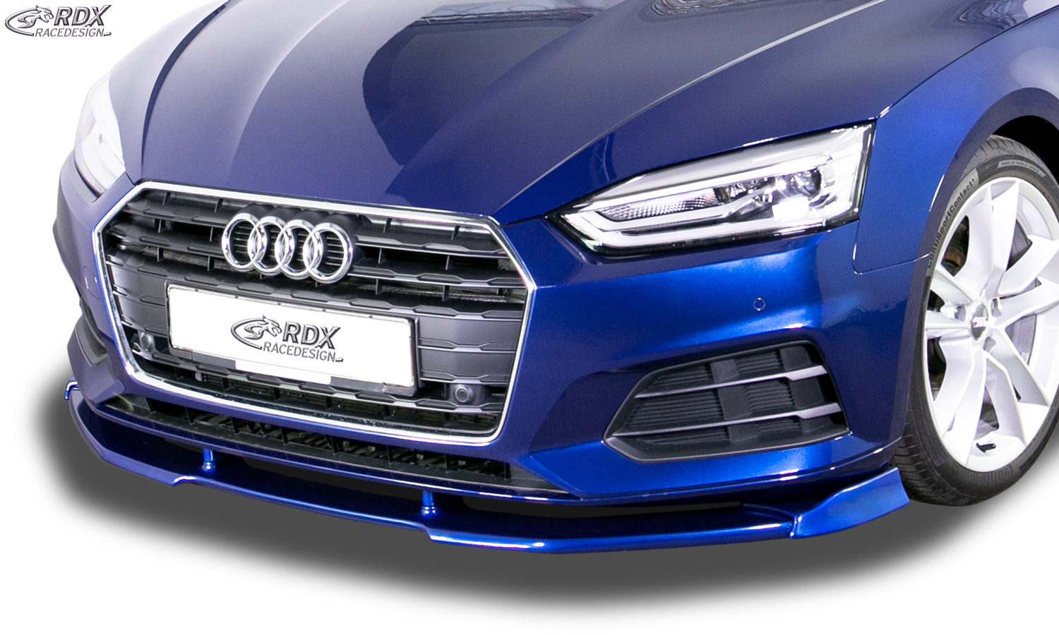 Передний сплиттер RDX VARIO-X – Audi A5 (F5) (купе + кабриолет + Sportback)