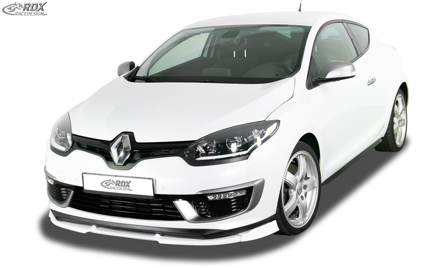 RDX VARIO-X front splitter – Renault Megane 3 GT/GT-Line 2014–