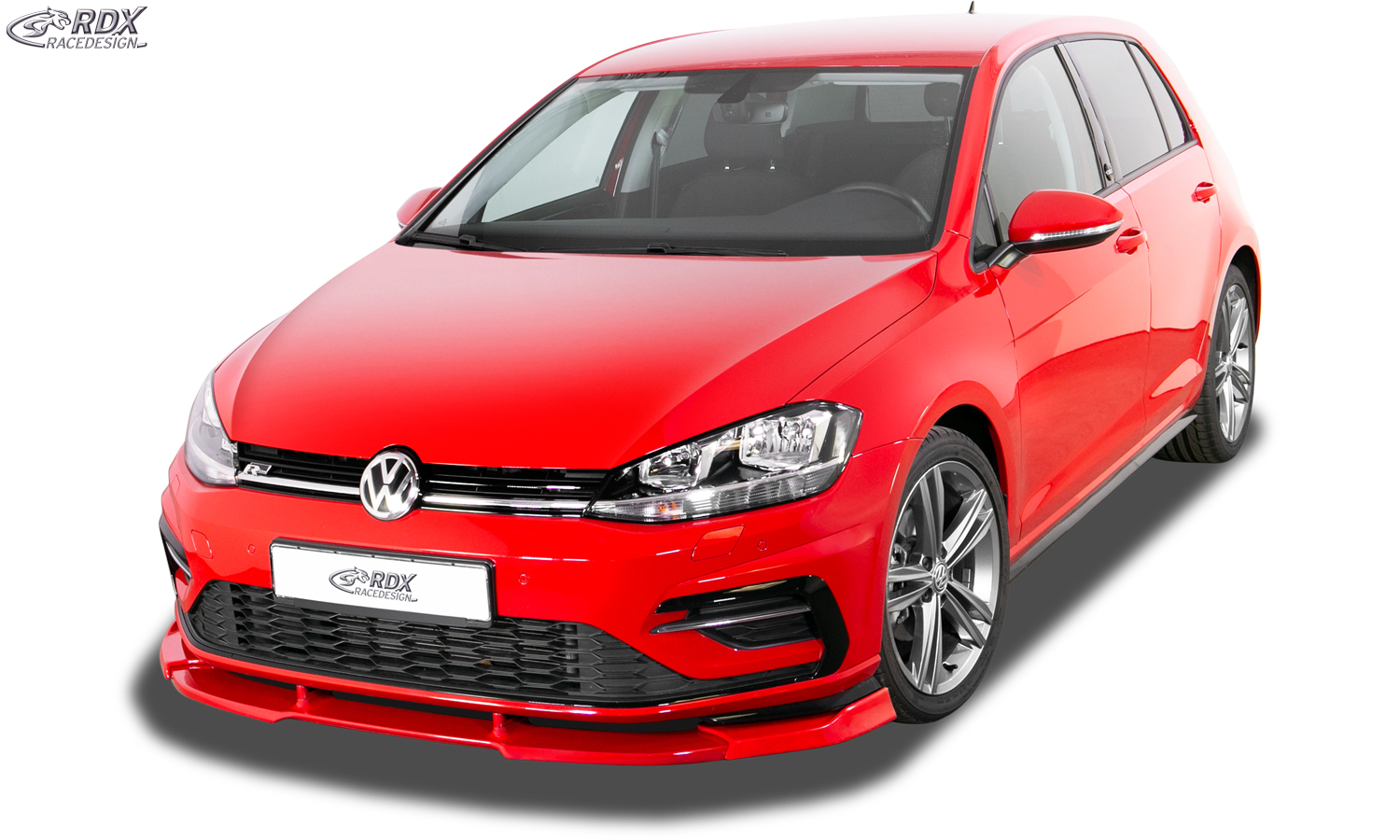 RDX VARIO-X front splitter – Volkswagen Golf 7 facelift 2017– R-Line & R