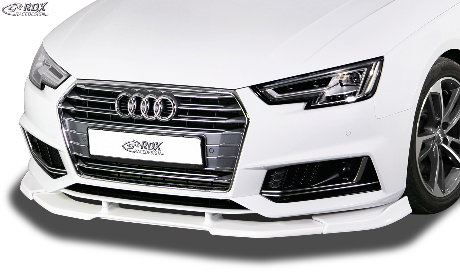 Передний сплиттер RDX VARIO-X – Audi A4 8W B9 (–2019, S-Line- и S4-Frontbumper)