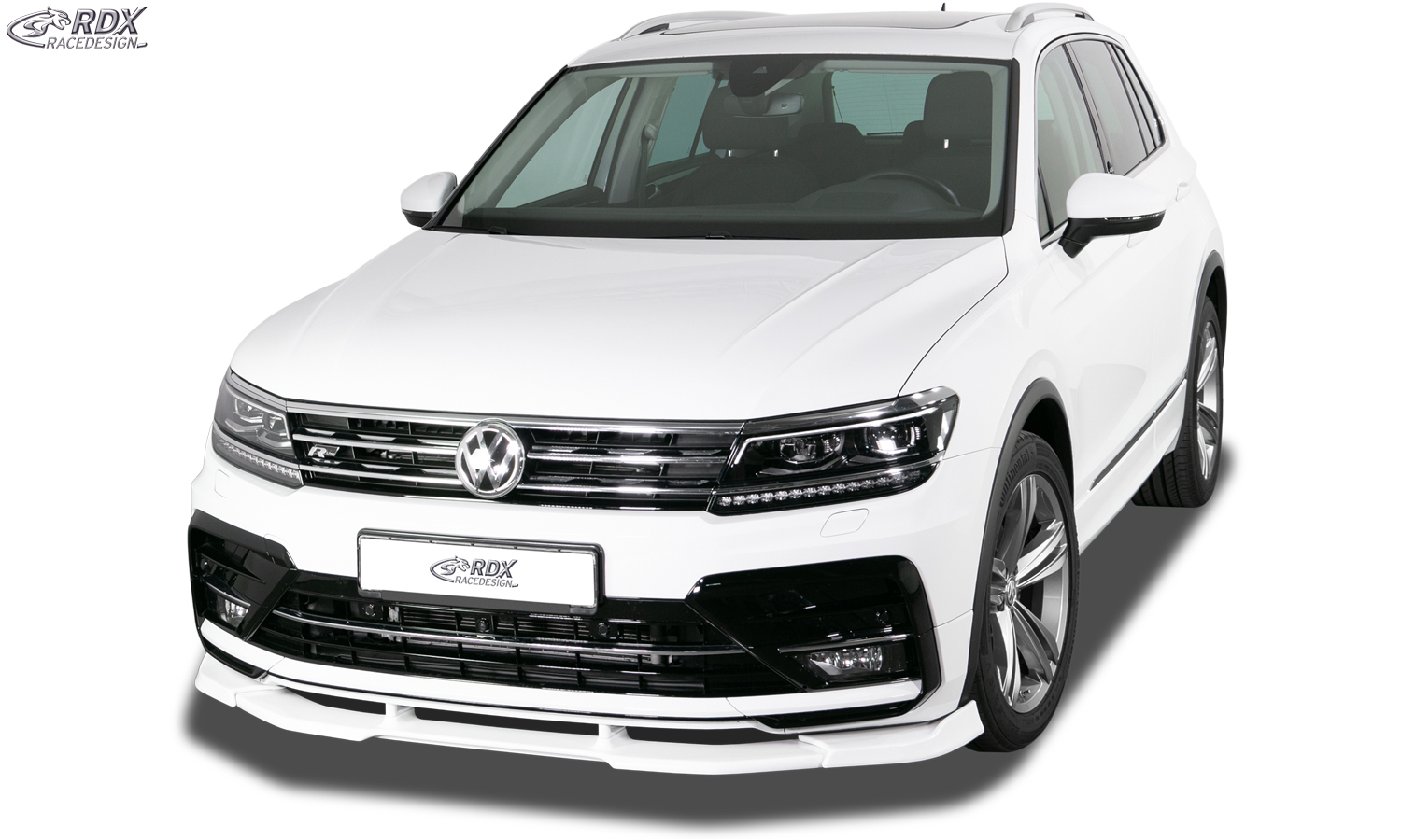 RDX VARIO-X front splitter – Volkswagen Tiguan (2016–) R-Line