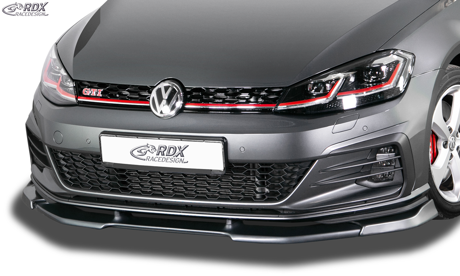 RDX VARIO-X esispoiler – Volkswagen Golf 7 GTI/GTD/GTE Facelift 2017–