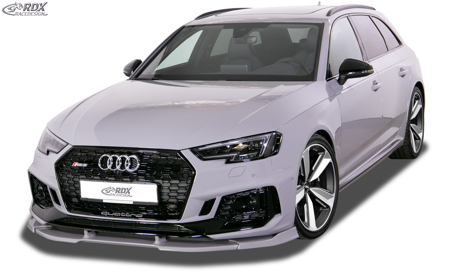 RDX VARIO-X front splitter – Audi RS4 B9 (–2020)