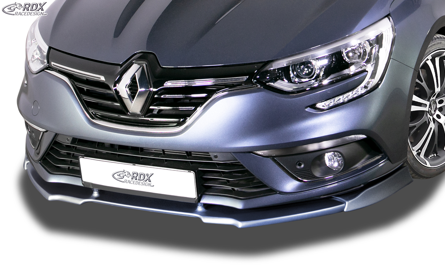 RDX VARIO-X front splitter – Renault Megane 4 sedan & Grandtour