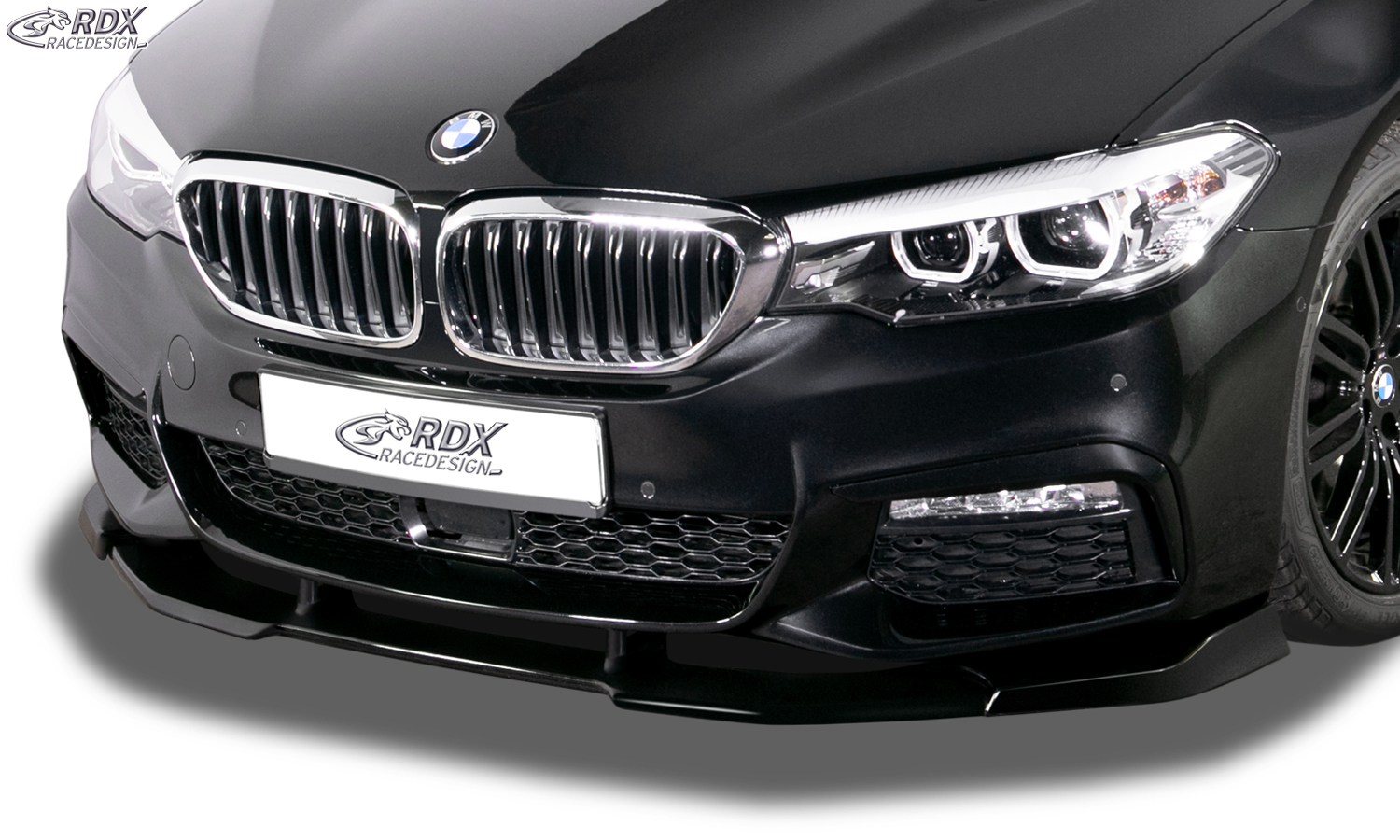 Передний сплиттер RDX VARIO-X – BMW 5 серии G30, G31, G38 M-Sport/M-Styling