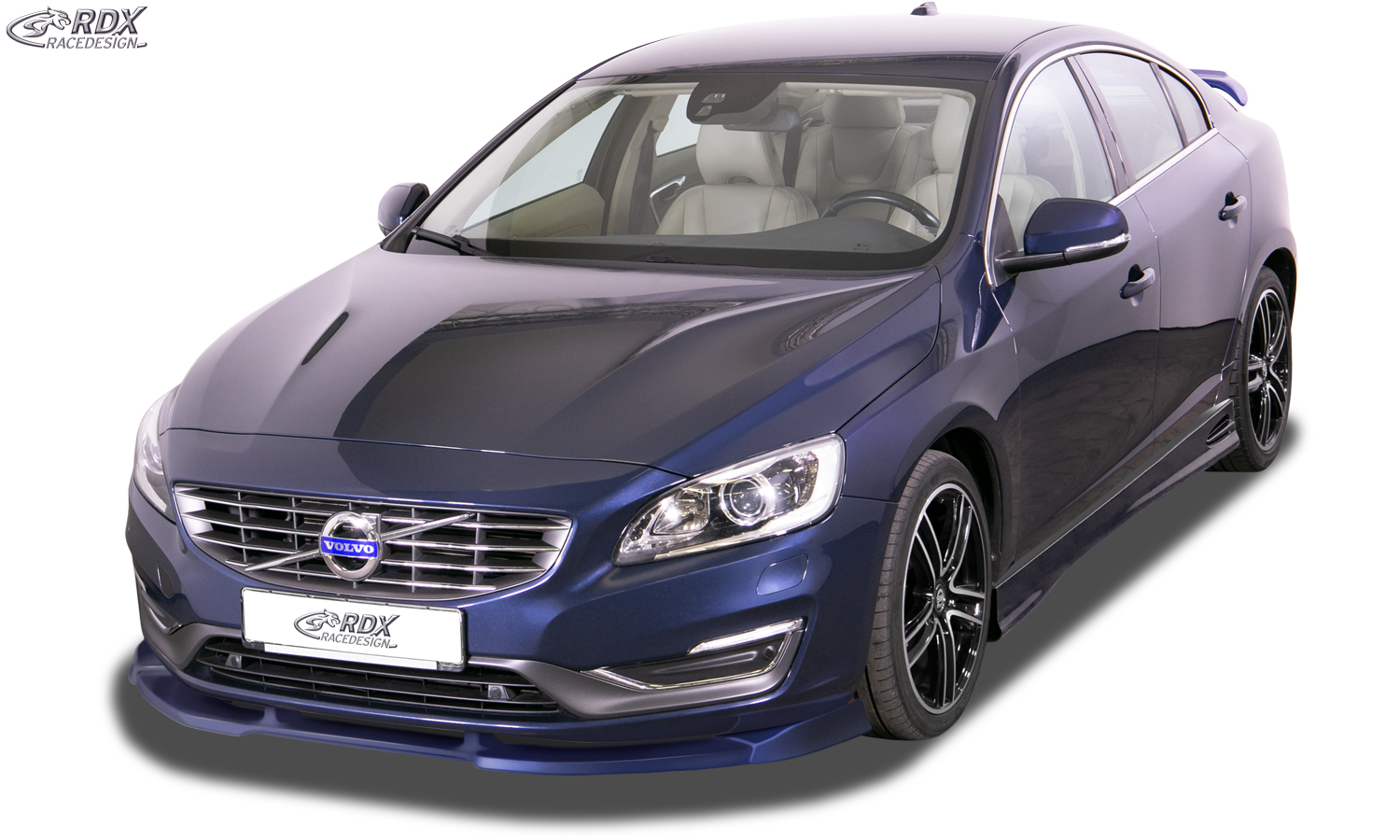 RDX VARIO-X front splitter – Volvo S60/V60 2013–2018