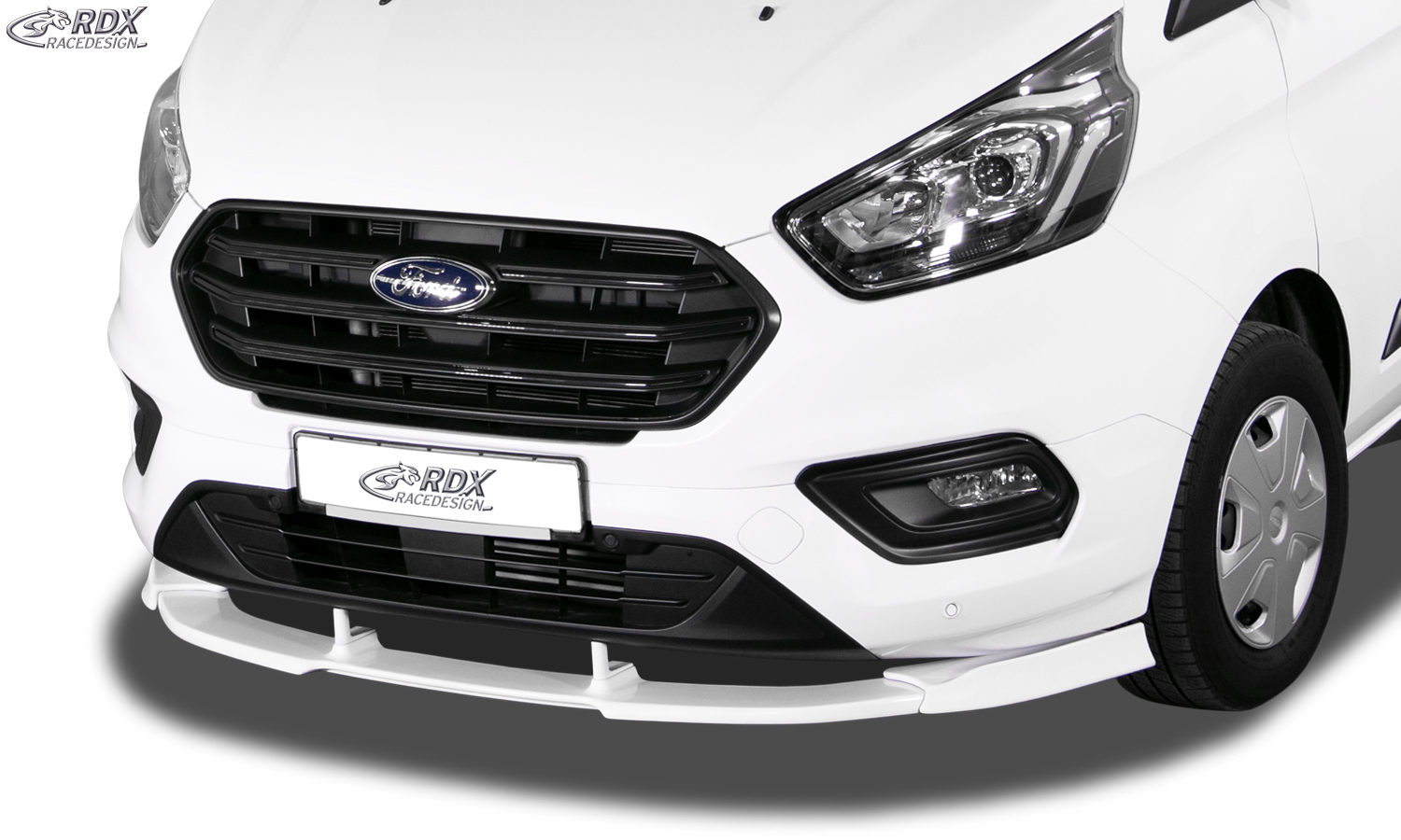 RDX VARIO-X front splitter – Ford Transit/Tourneo Custom MK7 2018–
