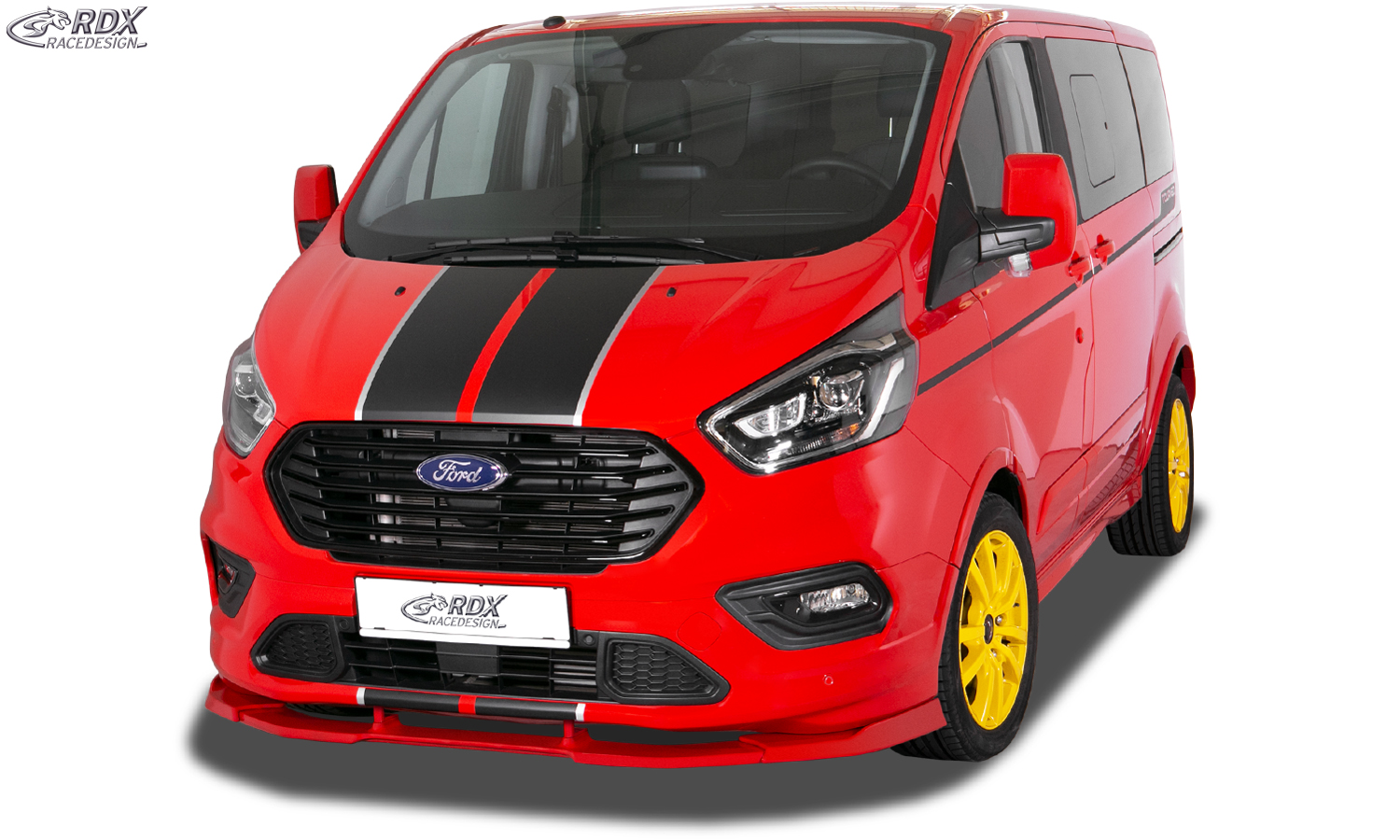 RDX VARIO-X esispoiler – Ford Transit Custom/Tourneo Custom ST-Line 2018–