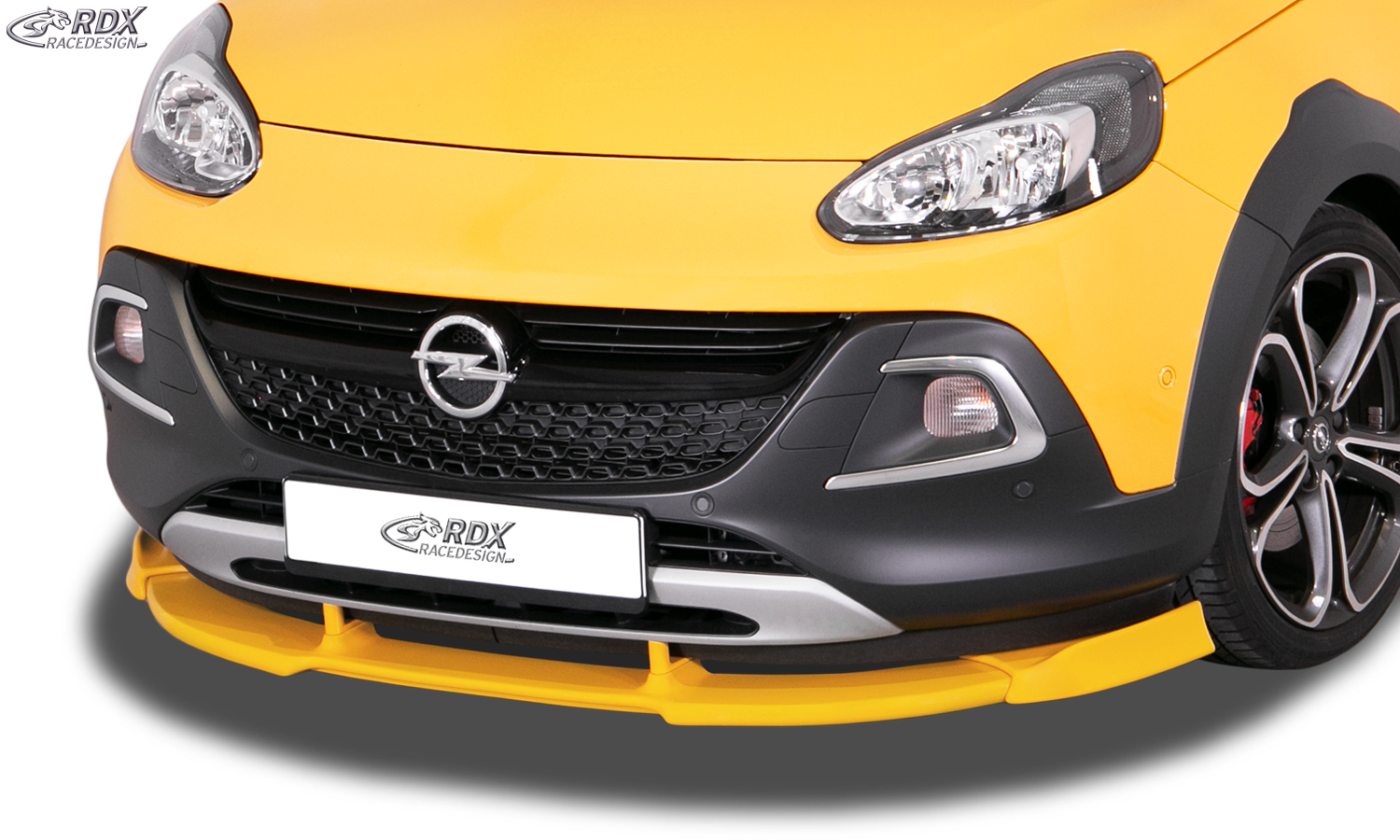RDX VARIO-X front splitter – Opel Adam S (2015–2019)