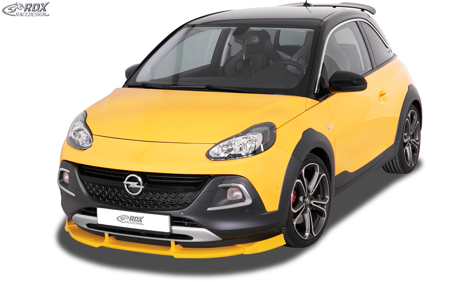 RDX VARIO-X front splitter – Opel Adam S (2015–2019)