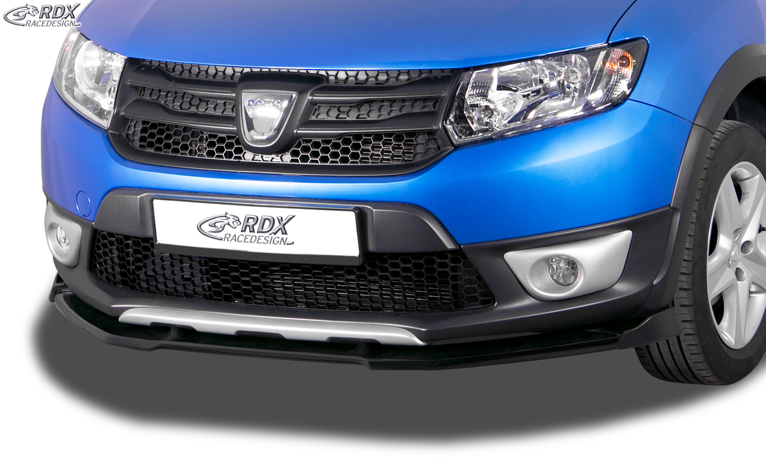 Передний сплиттер RDX VARIO-X – Dacia Sandero 2 Stepway