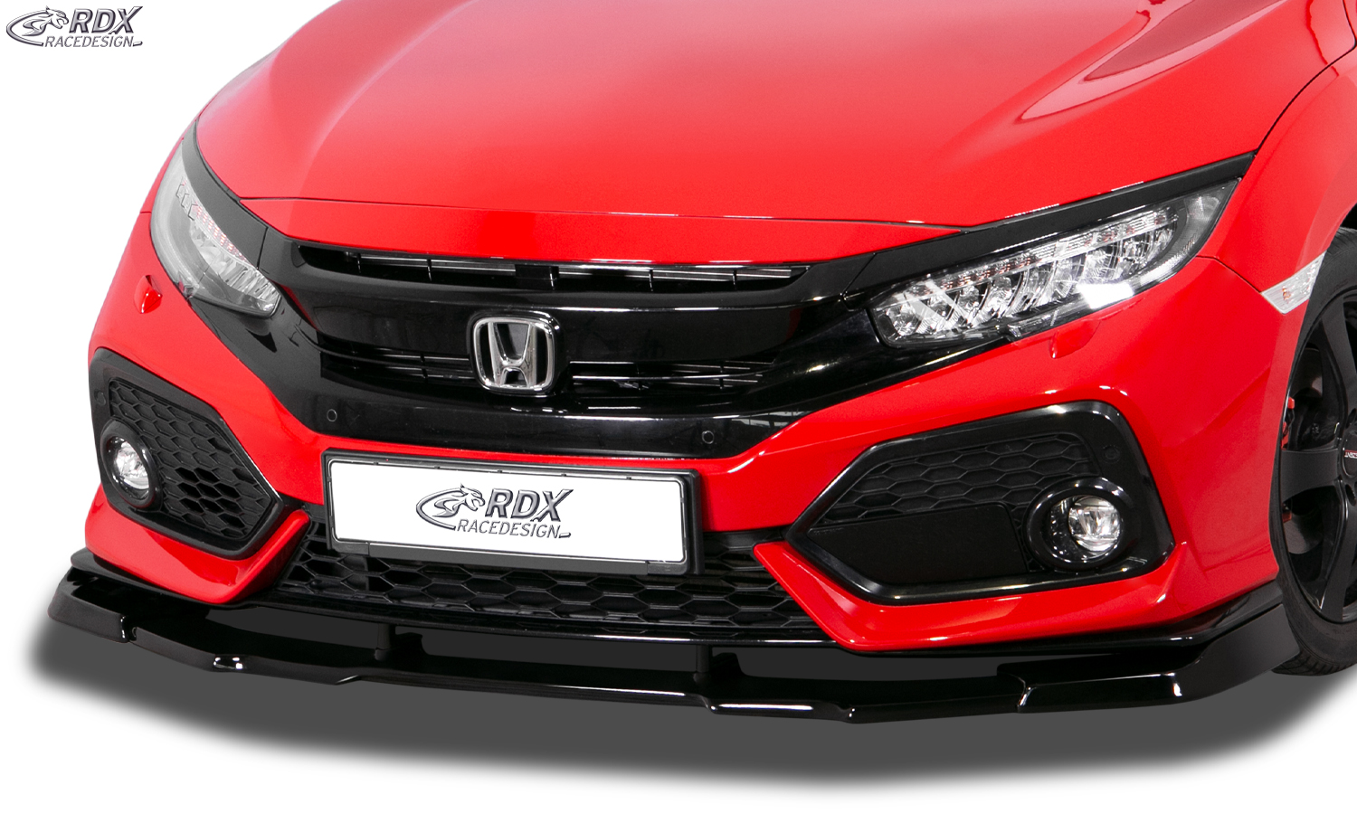 Передний сплиттер RDX VARIO-X – Honda Civic 2017–