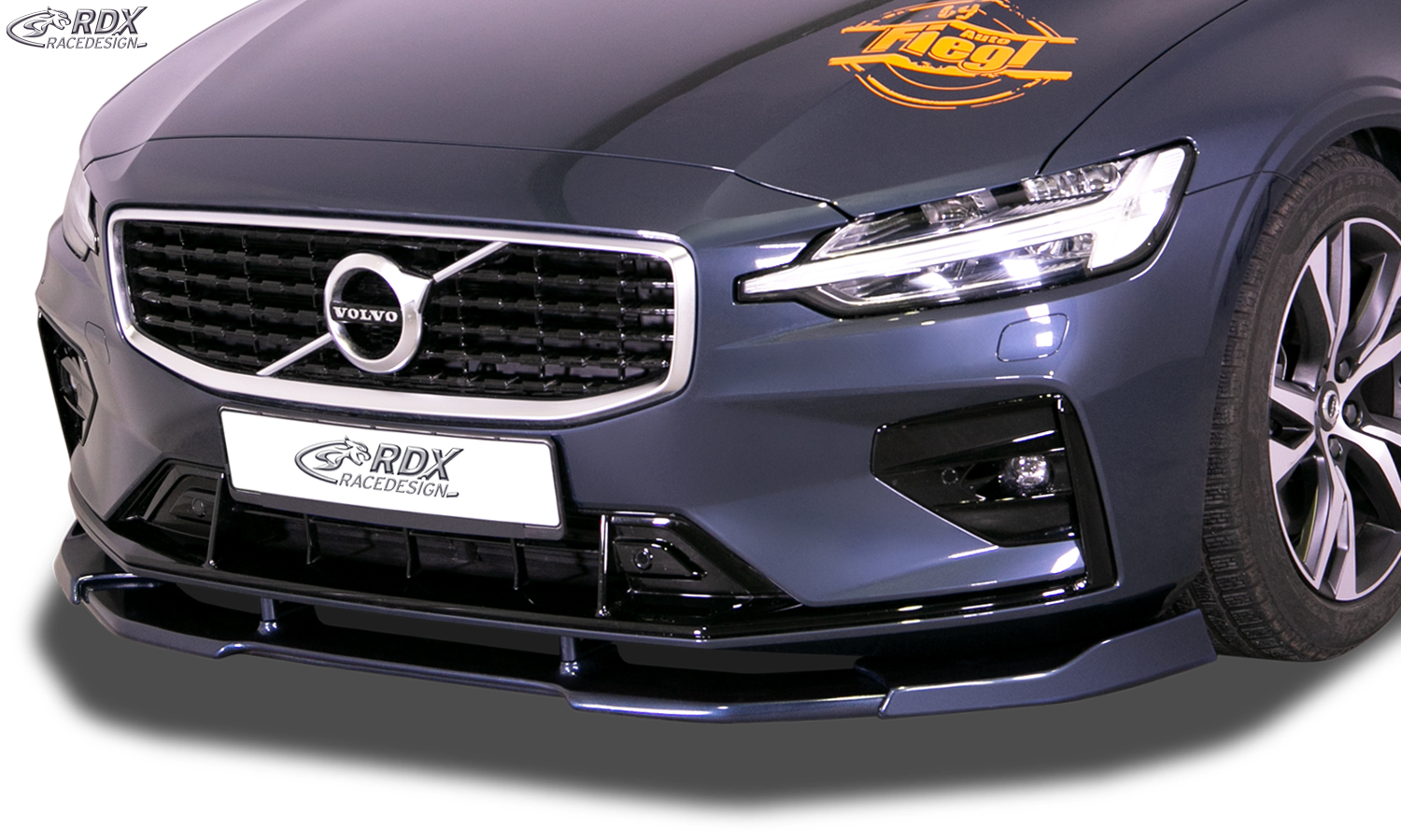 Передний сплиттер RDX VARIO-X – Volvo S60/V60 R-Design 2018–