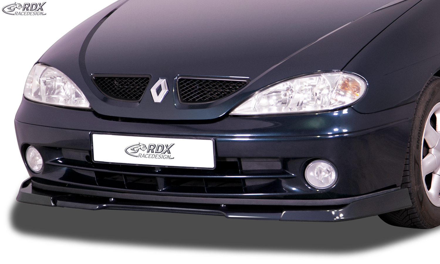 Передний сплиттер RDX VARIO-X – Renault Megane 1 Phase 2 1999–2003