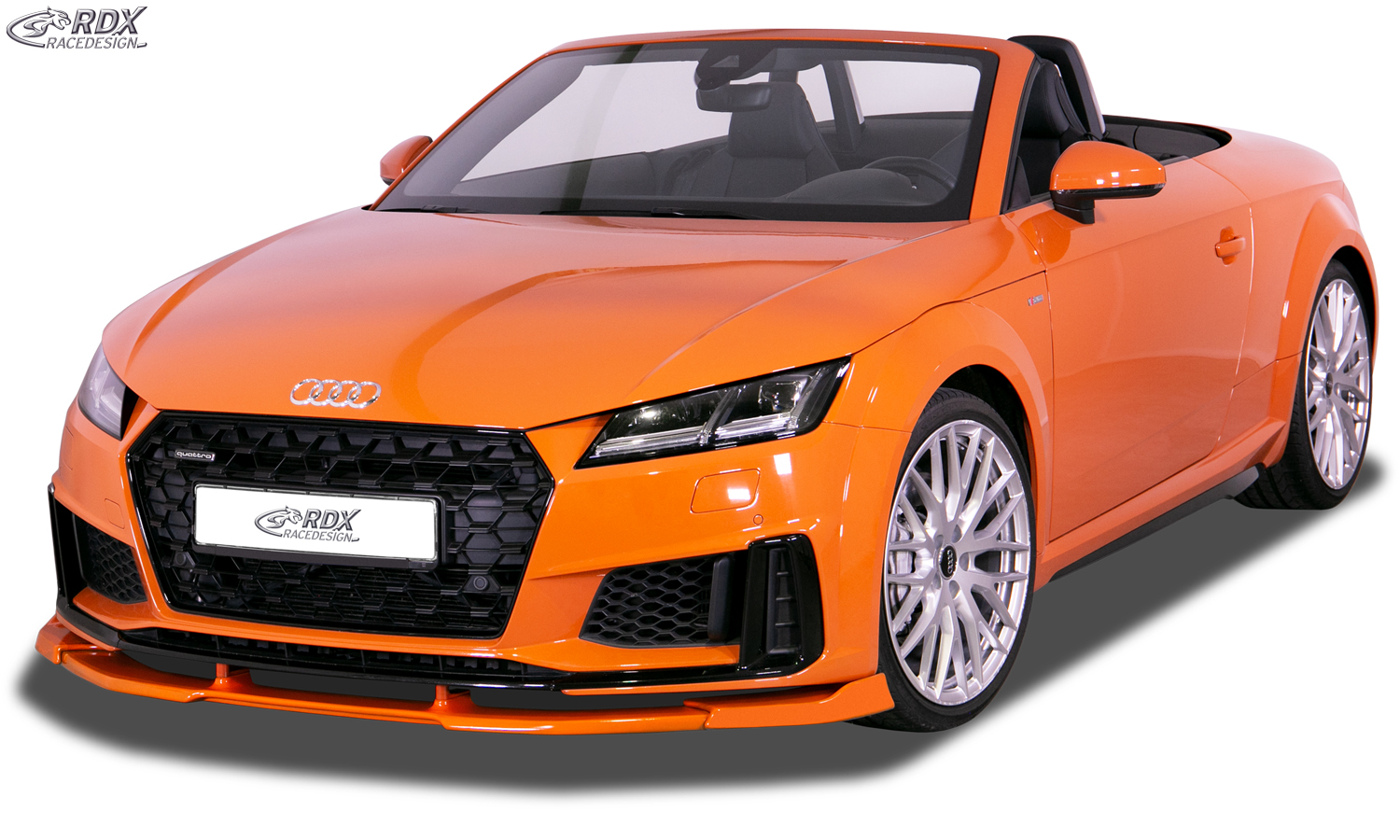 Передний сплиттер RDX VARIO-X – Audi TT (FV/8S) 2018– (S-Line передний бампер) и TTS