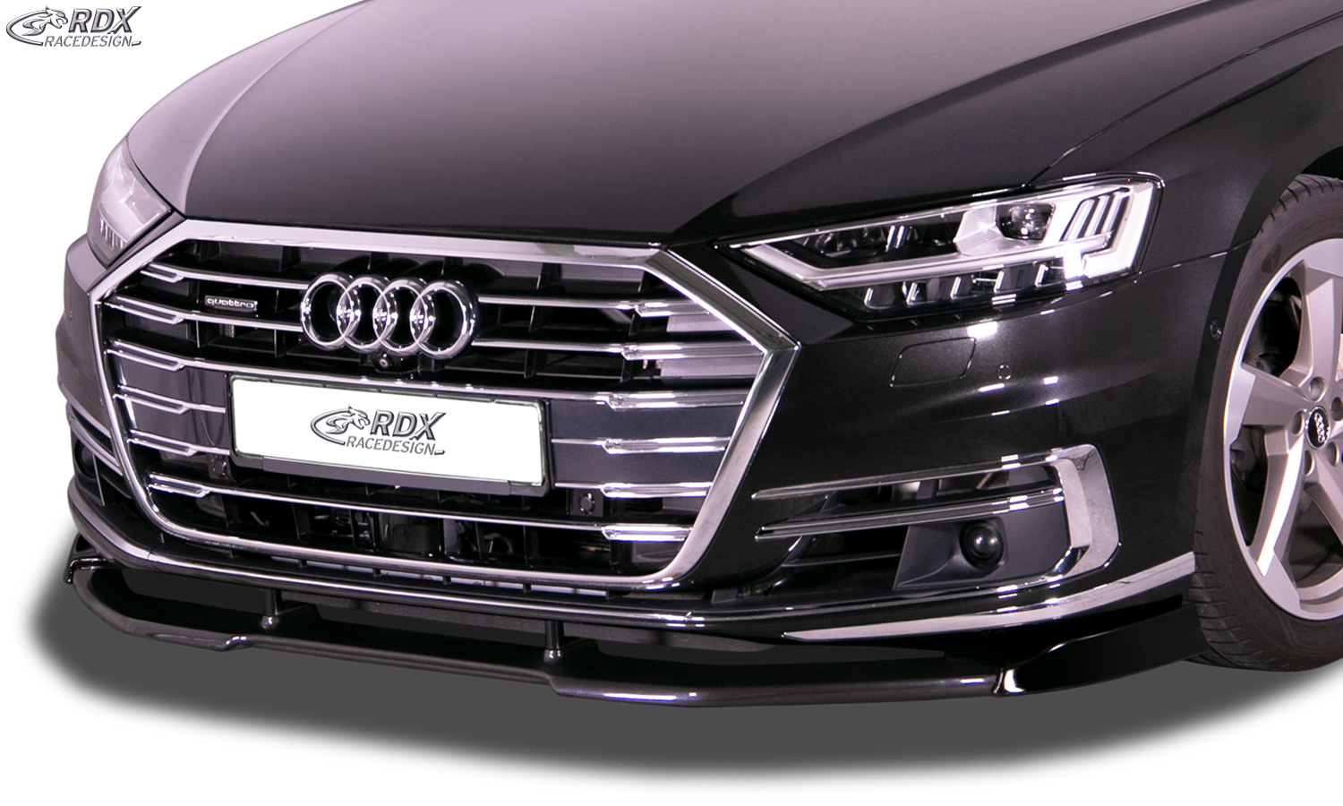RDX VARIO-X front splitter – Audi A8 D5 F8