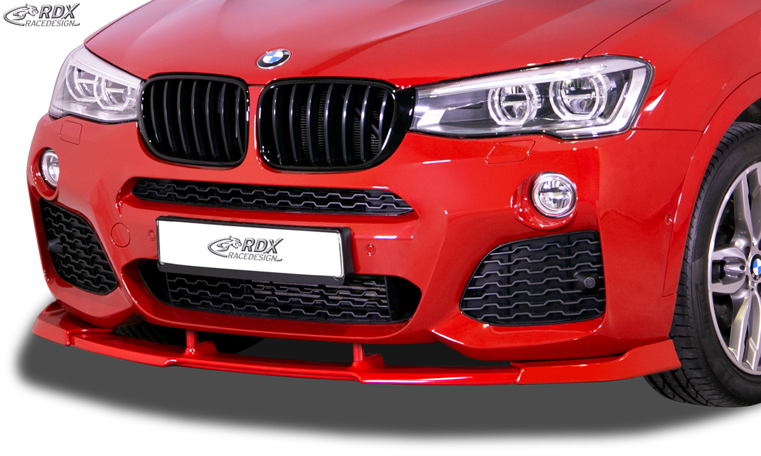 RDX VARIO-X esispoiler – BMW X3 F25 M-Sport ja M-Technic 2014–2017