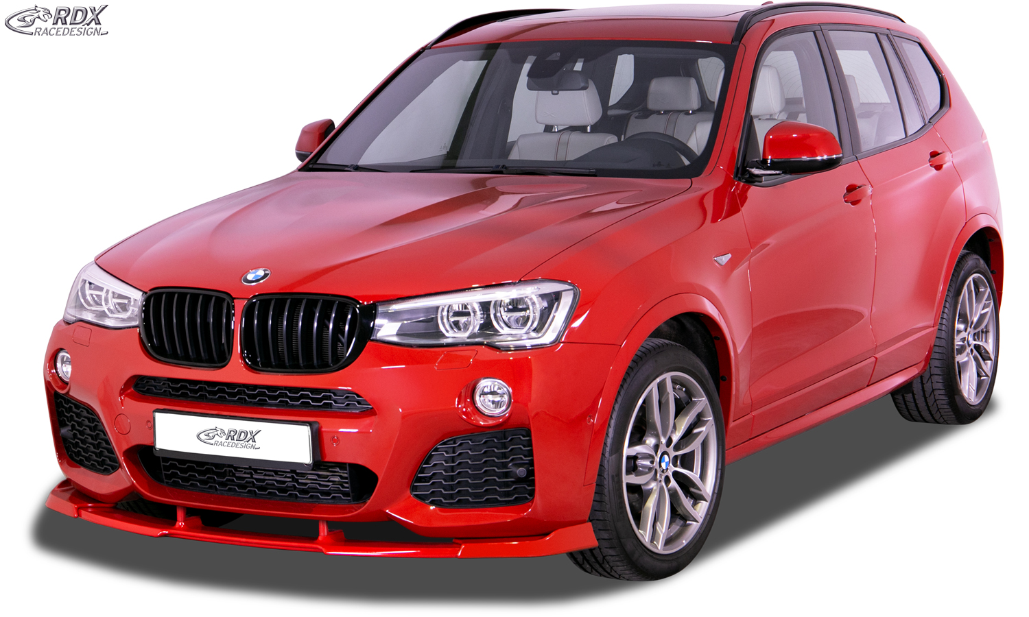Передний сплиттер RDX VARIO-X – BMW X3 F25 M-Sport и M-Technic 2014–2017