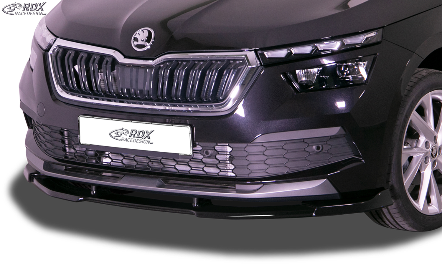 Передний сплиттер RDX VARIO-X – Škoda Kamiq (NW)