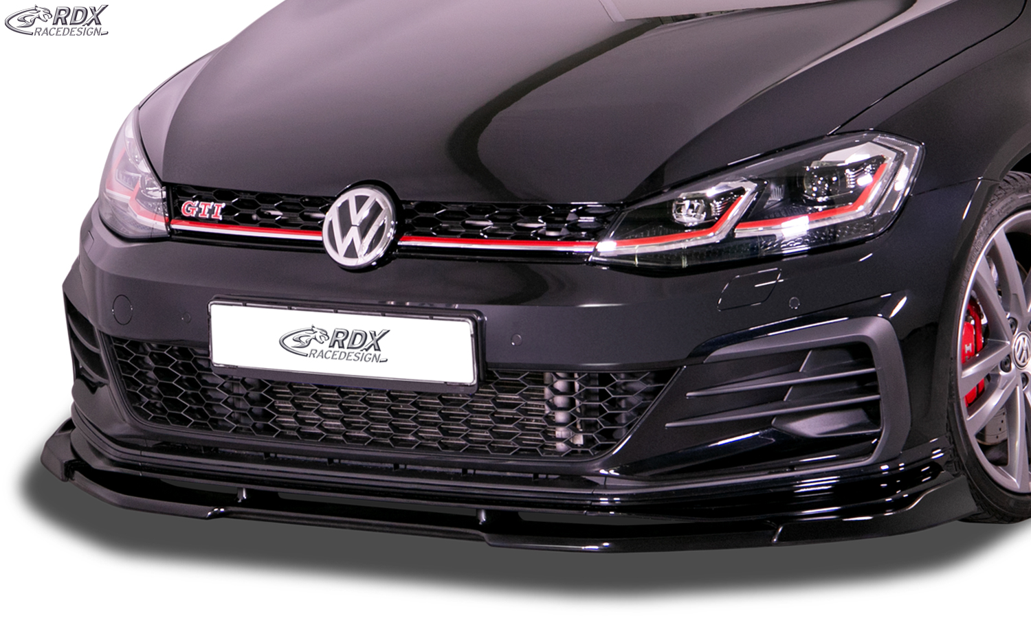 RDX VARIO-X esispoiler – Volkswagen Golf 7 GTI TCR Facelift 2017–