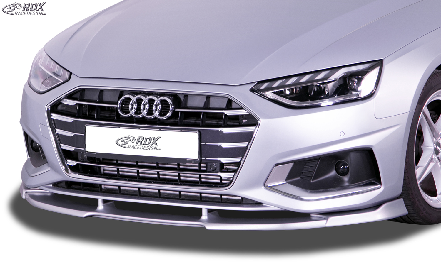 Передний сплиттер RDX VARIO-X – Audi A4 8W B9 рестайлинг (2019–)
