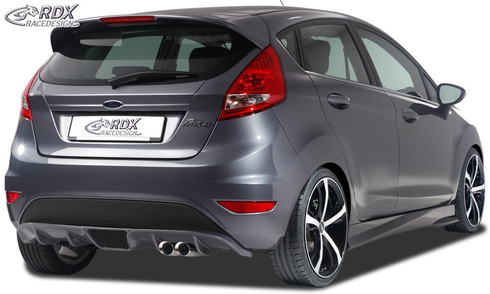Задний диффузор RDX – Ford Fiesta MK7 JA8 JR8 (2008–2012 и 2012–)