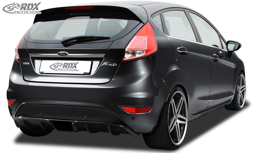 Задний диффузор RDX – Ford Fiesta MK7 JA8 JR8 (2008–2012 и 2012–)