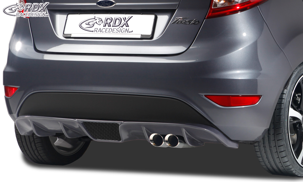 Задний диффузор RDX – Ford Fiesta MK7 JA8 JR8 (2008–2012 и 2012–)